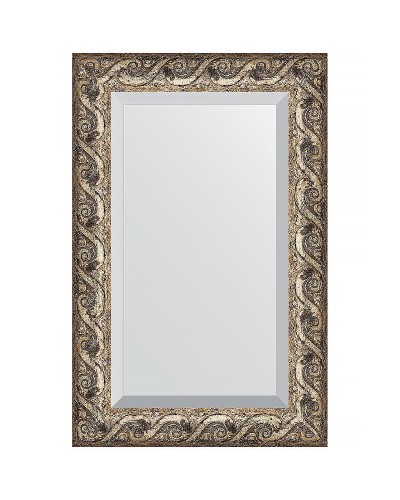 Зеркало Evoform Exclusive 86х56 BY 1239 с фацетом в багетной раме - Фреска 84 мм