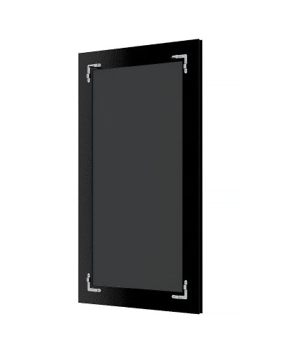 Зеркало Evoform Exclusive 89х59 BY 3423 с фацетом в багетной раме - Вензель серебряный 101 мм