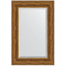 Зеркало Evoform Exclusive 89х59 BY 3420 с фацетом в багетной раме - Травленая бронза 99 мм