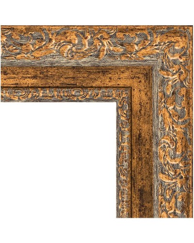 Зеркало Evoform Exclusive 175х115 BY 3618 с фацетом в багетной раме - Виньетка античная бронза 85 мм