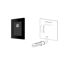 Зеркало Evoform Exclusive 51х41 BY 1356 с фацетом в багетной раме - Палисандр 62 мм