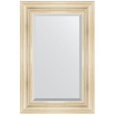 Зеркало Evoform Exclusive 89х59 BY 3419 с фацетом в багетной раме - Травленое серебро 99 мм