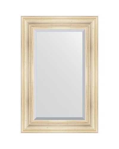 Зеркало Evoform Exclusive 89х59 BY 3419 с фацетом в багетной раме - Травленое серебро 99 мм