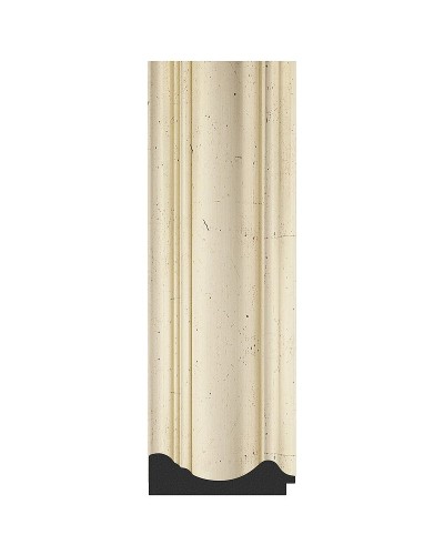 Зеркало Evoform Exclusive 89х59 BY 3419 с фацетом в багетной раме - Травленое серебро 99 мм