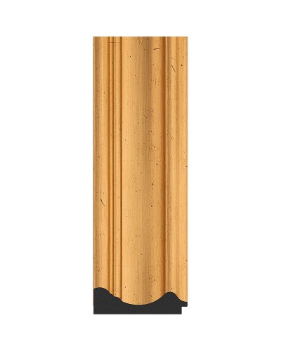 Зеркало Evoform Exclusive 89х59 BY 3418 с фацетом в багетной раме - Травленое золото 99 мм