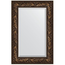 Зеркало Evoform Exclusive 89х59 BY 3417 с фацетом в багетной раме - Византия бронза 99 мм