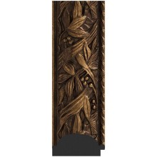 Зеркало Evoform Exclusive 89х59 BY 3417 с фацетом в багетной раме - Византия бронза 99 мм