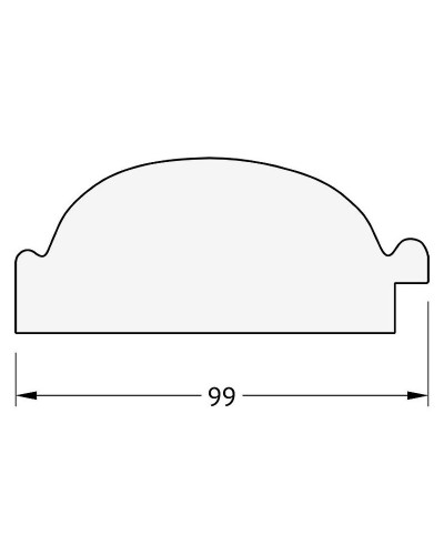 Зеркало Evoform Exclusive 89х59 BY 3417 с фацетом в багетной раме - Византия бронза 99 мм