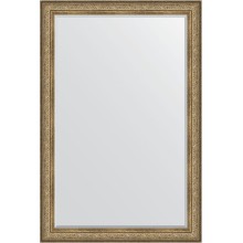 Зеркало Evoform Exclusive 180х120 BY 3633 с фацетом в багетной раме - Виньетка античная бронза 109 мм