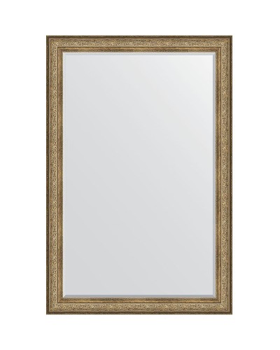 Зеркало Evoform Exclusive 180х120 BY 3633 с фацетом в багетной раме - Виньетка античная бронза 109 мм