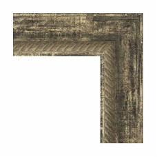 Зеркало Evoform Exclusive 53х43 BY 3356 с фацетом в багетной раме - Старое дерево с плетением 70 мм