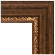 Зеркало Evoform Exclusive 86х56 BY 3413 с фацетом в багетной раме - Римская бронза 88 мм