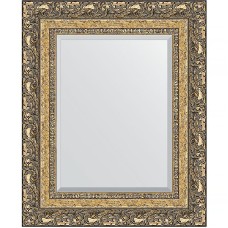 Зеркало Evoform Exclusive 55х45 BY 1372 с фацетом в багетной раме - Виньетка бронзовая 85 мм