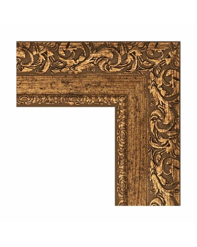 Зеркало Evoform Exclusive 55х45 BY 1372 с фацетом в багетной раме - Виньетка бронзовая 85 мм