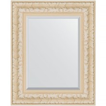 Зеркало Evoform Exclusive 55х45 BY 1364 с фацетом в багетной раме - Старый гипс 82 мм