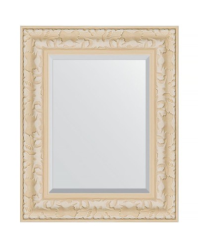 Зеркало Evoform Exclusive 55х45 BY 1364 с фацетом в багетной раме - Старый гипс 82 мм
