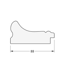 Зеркало Evoform Exclusive 56х46 BY 1367 с фацетом в багетной раме - Хамелеон 88 мм