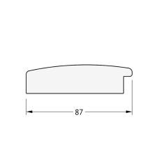 Зеркало Evoform Exclusive 56х46 BY 1363 с фацетом в багетной раме - Травленое золото 87 мм