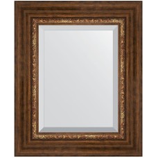 Зеркало Evoform Exclusive 56х46 BY 3361 с фацетом в багетной раме - Римская бронза 88 мм