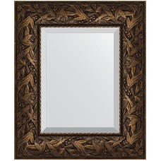 Зеркало Evoform Exclusive 59х49 BY 3365 с фацетом в багетной раме - Византия бронза 99 мм