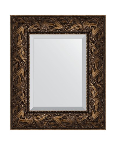 Зеркало Evoform Exclusive 59х49 BY 3365 с фацетом в багетной раме - Византия бронза 99 мм