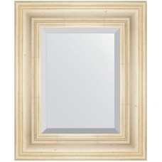 Зеркало Evoform Exclusive 59х49 BY 3367 с фацетом в багетной раме - Травленое серебро 99 мм