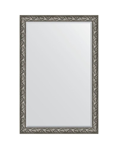 Зеркало Evoform Exclusive 179х119 BY 3624 с фацетом в багетной раме - Византия серебро 99 мм
