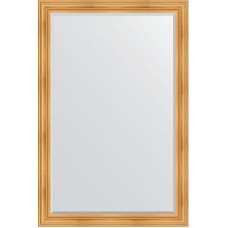 Зеркало Evoform Exclusive 179х119 BY 3626 с фацетом в багетной раме - Травленое золото 99 мм