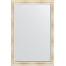 Зеркало Evoform Exclusive 179х119 BY 3627 с фацетом в багетной раме - Травленое серебро 99 мм