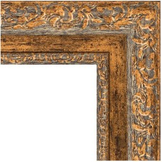 Зеркало Evoform Exclusive Floor 200х80 BY 6114 с фацетом в багетной раме - Виньетка античная бронза 85 мм