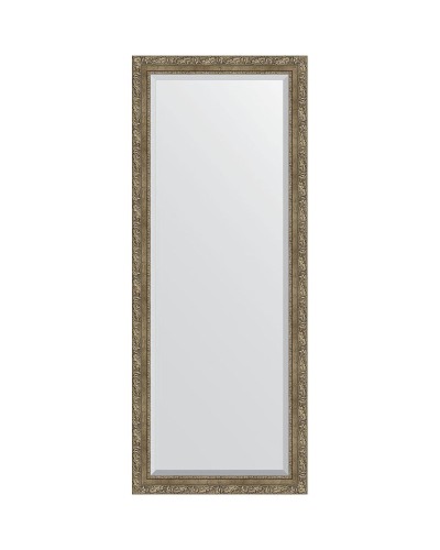 Зеркало Evoform Exclusive Floor 200х80 BY 6115 с фацетом в багетной раме - Виньетка античная латунь 85 мм