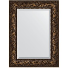 Зеркало Evoform Exclusive 79х59 BY 3391 с фацетом в багетной раме - Византия бронза 99 мм