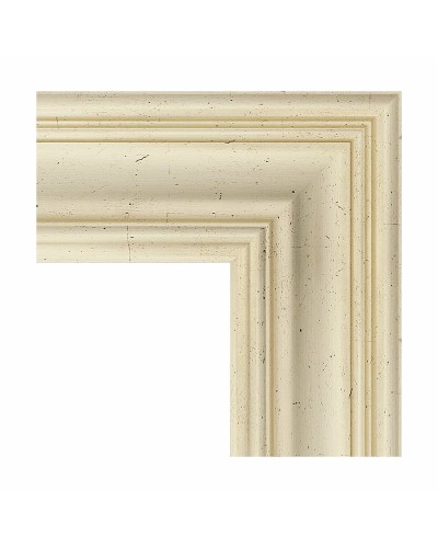 Зеркало Evoform Exclusive 79х59 BY 3393 с фацетом в багетной раме - Травленое серебро 99 мм