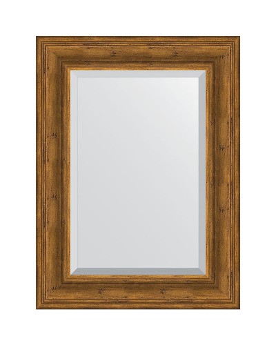 Зеркало Evoform Exclusive 79х59 BY 3394 с фацетом в багетной раме - Травленая бронза 99 мм