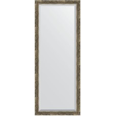 Зеркало Evoform Exclusive Floor 198х78 BY 6105 с фацетом в багетной раме - Старое дерево с плетением 70 мм