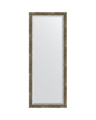 Зеркало Evoform Exclusive Floor 198х78 BY 6105 с фацетом в багетной раме - Старое дерево с плетением 70 мм
