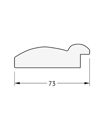 Зеркало Evoform Exclusive Floor 198х78 BY 6107 с фацетом в багетной раме - Серебряный бамбук 73 мм