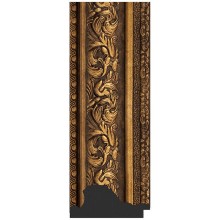 Зеркало Evoform Exclusive 90х60 BY 3427 с фацетом в багетной раме - Виньетка состаренная бронза 109 мм