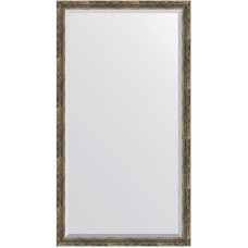Зеркало Evoform Exclusive Floor 198х108 BY 6145 с фацетом в багетной раме - Старое дерево с плетением 70 мм