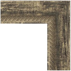 Зеркало Evoform Exclusive Floor 198х108 BY 6145 с фацетом в багетной раме - Старое дерево с плетением 70 мм