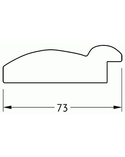 Зеркало Evoform Exclusive Floor 198х108 BY 6147 с фацетом в багетной раме - Серебряный бамбук 73 мм