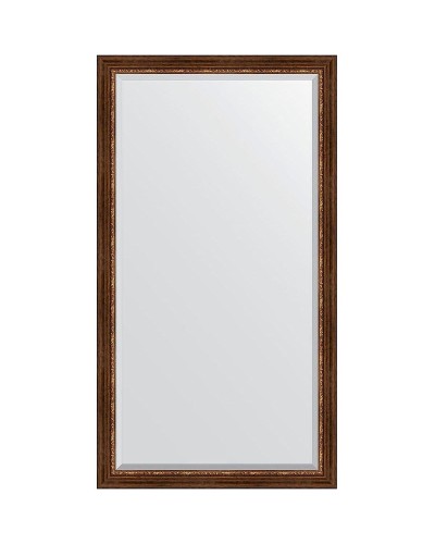 Зеркало Evoform Exclusive Floor 201х111 BY 6159 с фацетом в багетной раме - Римская бронза 88 мм