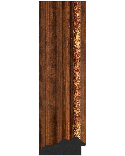 Зеркало Evoform Exclusive Floor 201х111 BY 6159 с фацетом в багетной раме - Римская бронза 88 мм