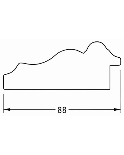 Зеркало Evoform Exclusive Floor 201х111 BY 6159 с фацетом в багетной раме - Римская бронза 88 мм