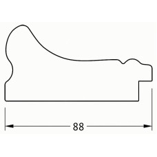 Зеркало Evoform Exclusive Floor 201х111 BY 6160 с фацетом в багетной раме - Хамелеон 88 мм