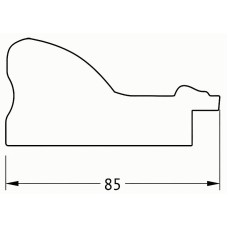 Зеркало Evoform Exclusive Floor 200х110 BY 6152 с фацетом в багетной раме - Виньетка бронзовая 85 мм