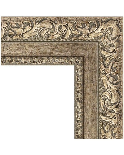 Зеркало Evoform Exclusive Floor 200х110 BY 6153 с фацетом в багетной раме - Виньетка античное серебро 85 мм