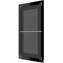 Зеркало Evoform Exclusive Floor 200х110 BY 6153 с фацетом в багетной раме - Виньетка античное серебро 85 мм