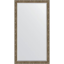 Зеркало Evoform Exclusive Floor 200х110 BY 6155 с фацетом в багетной раме - Виньетка античная латунь 85 мм