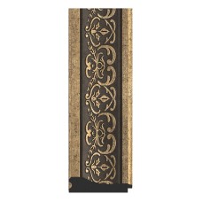 Зеркало Evoform Exclusive 99х69 BY 3449 с фацетом в багетной раме - Вензель серебряный 101 мм